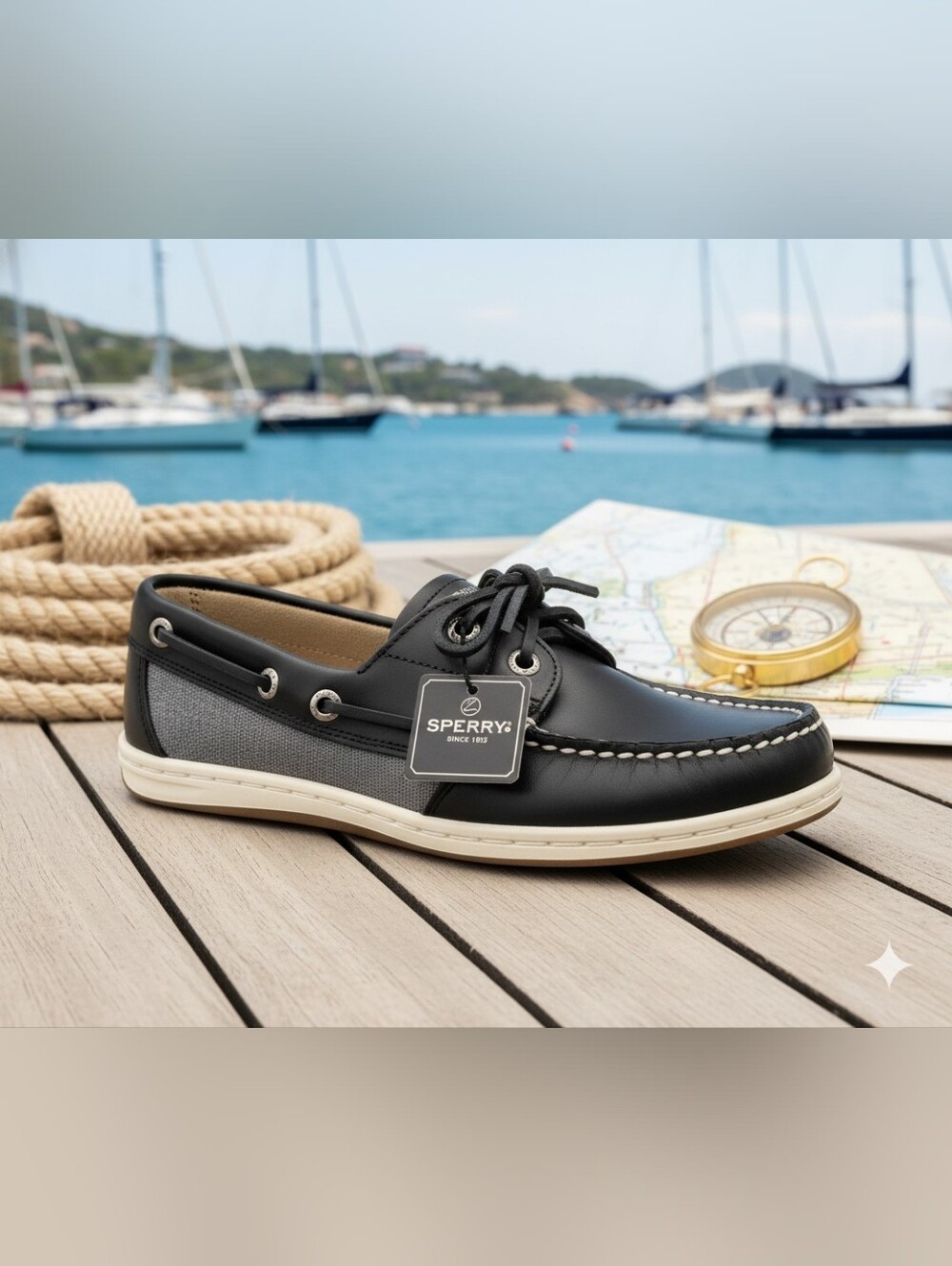 Sperry
KoiFish Subtle Stripe Black STS88207 Women's